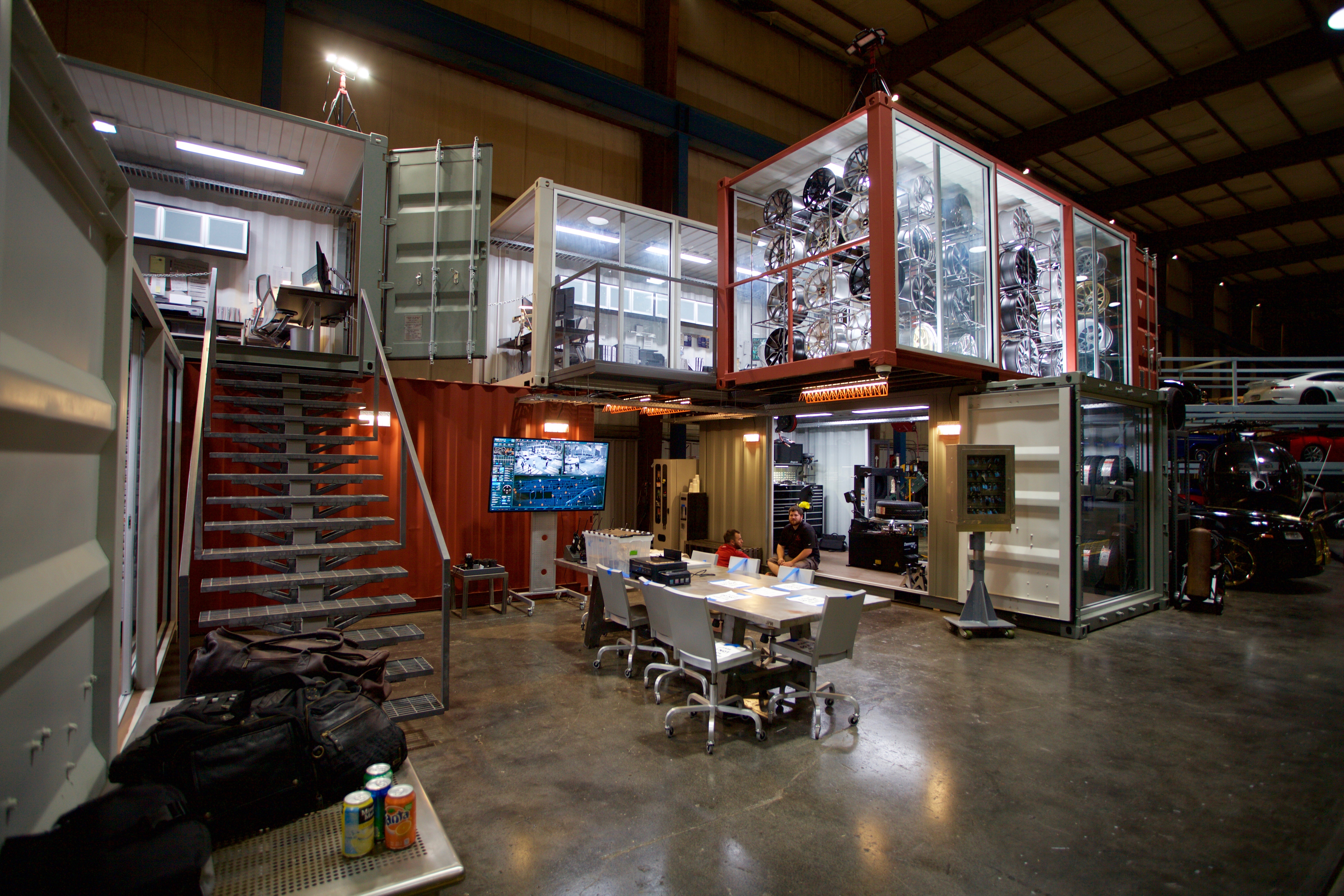 Container office constructed