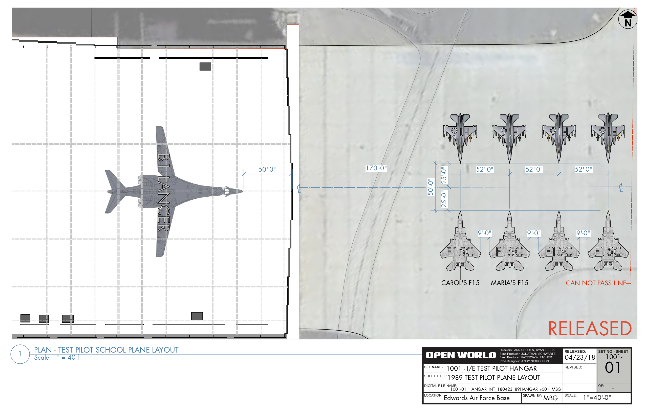 Hangar technical drawing 4