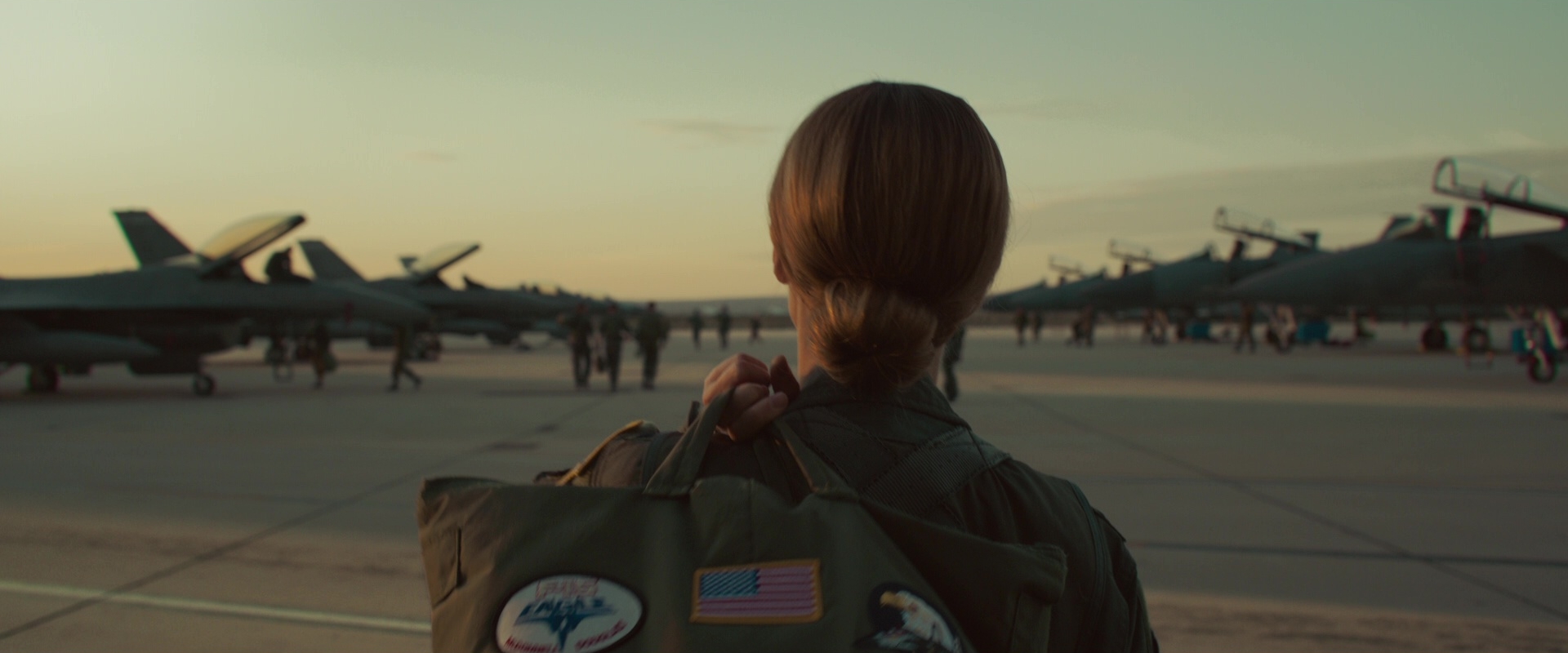 Final action sequence in hangar complex