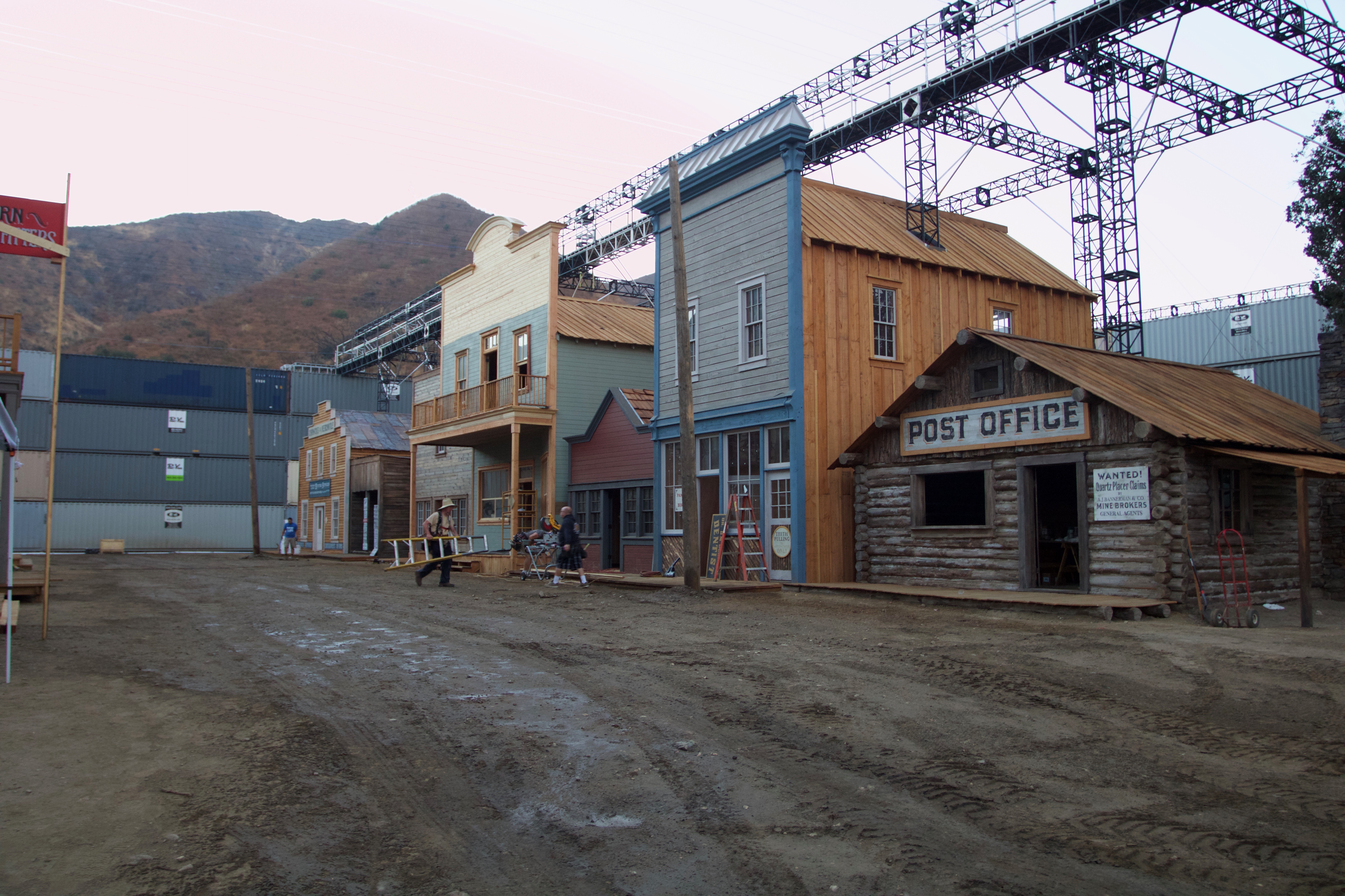Dawson City set