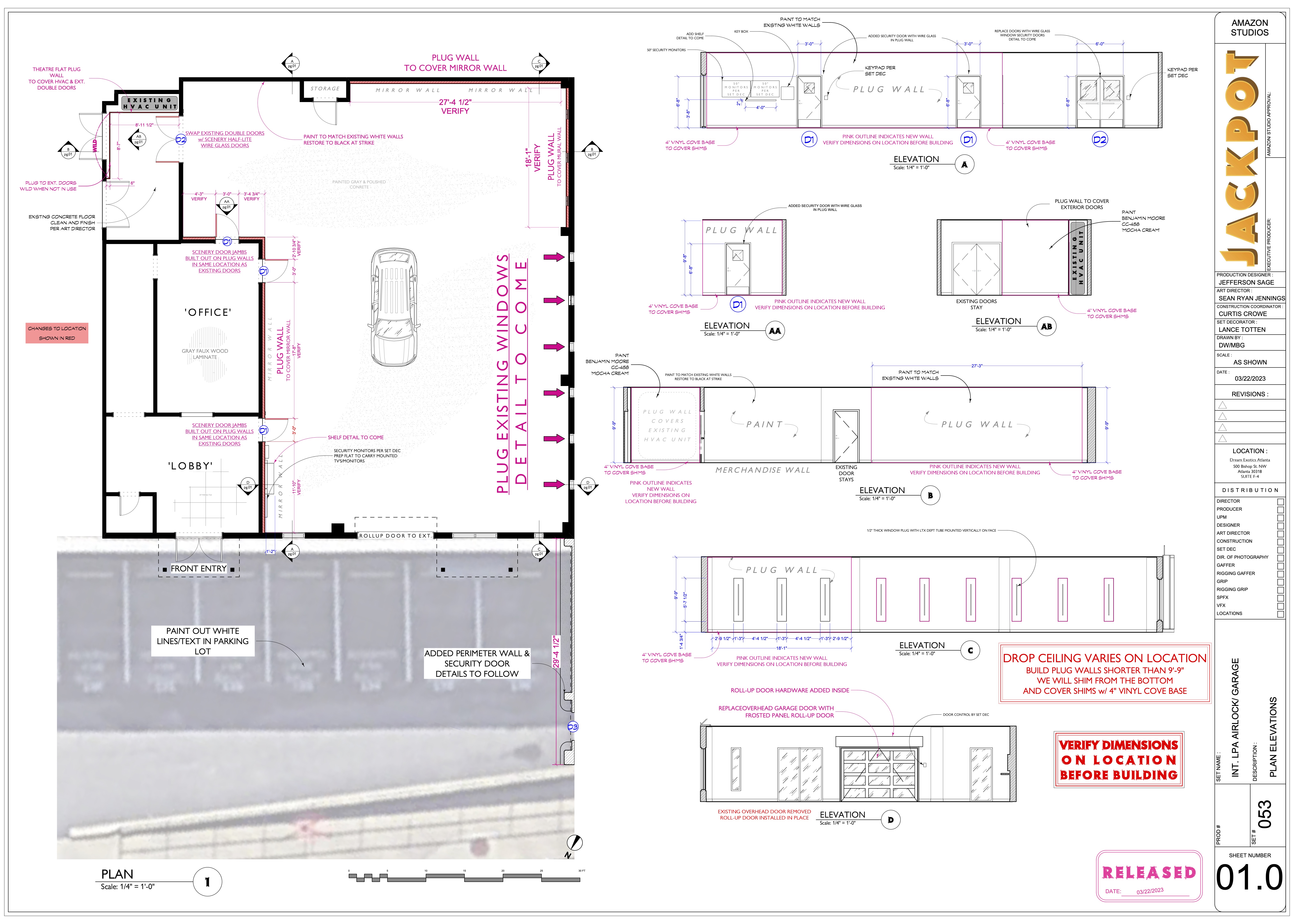 Second location design