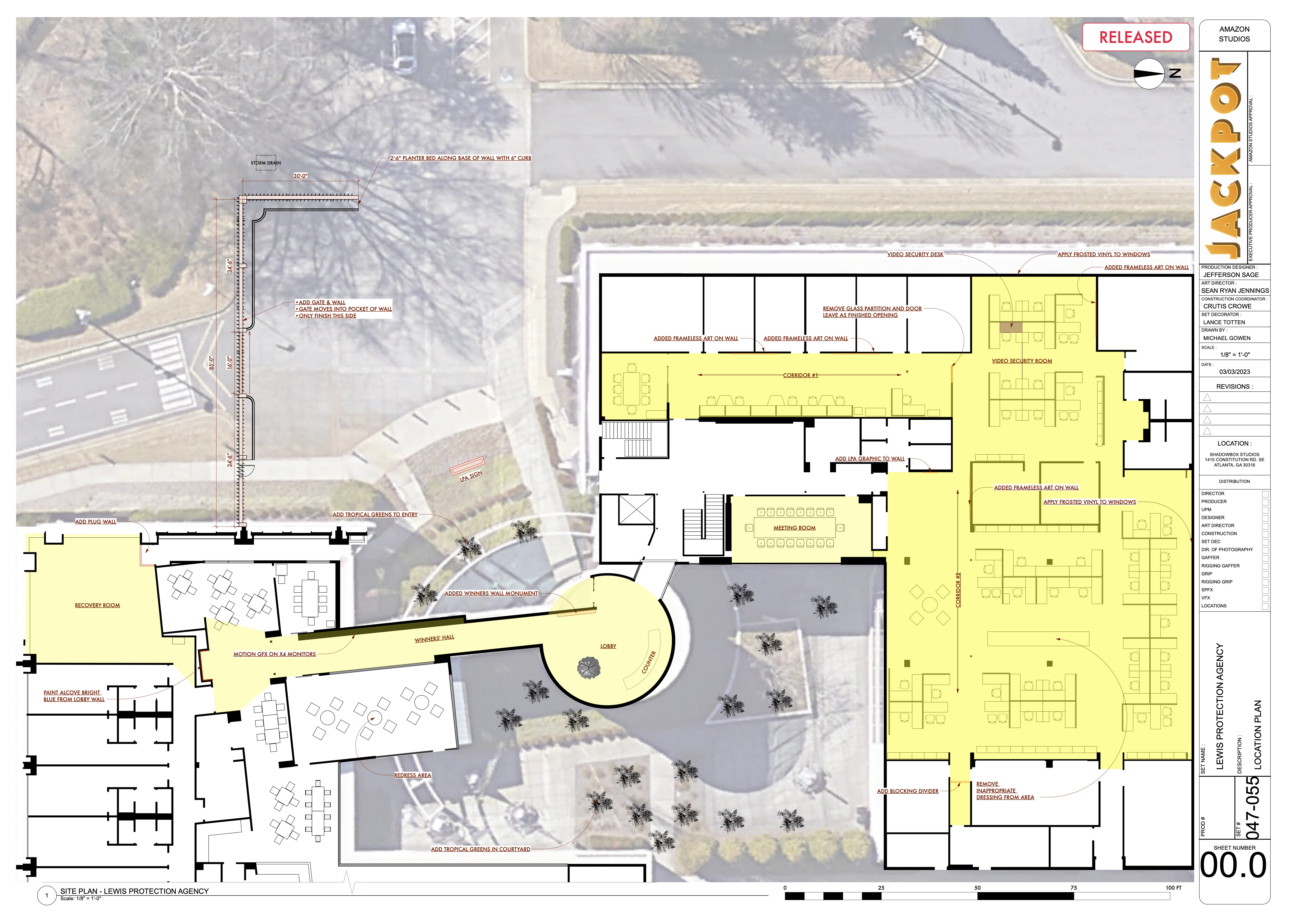 Lewis Protection Agency design