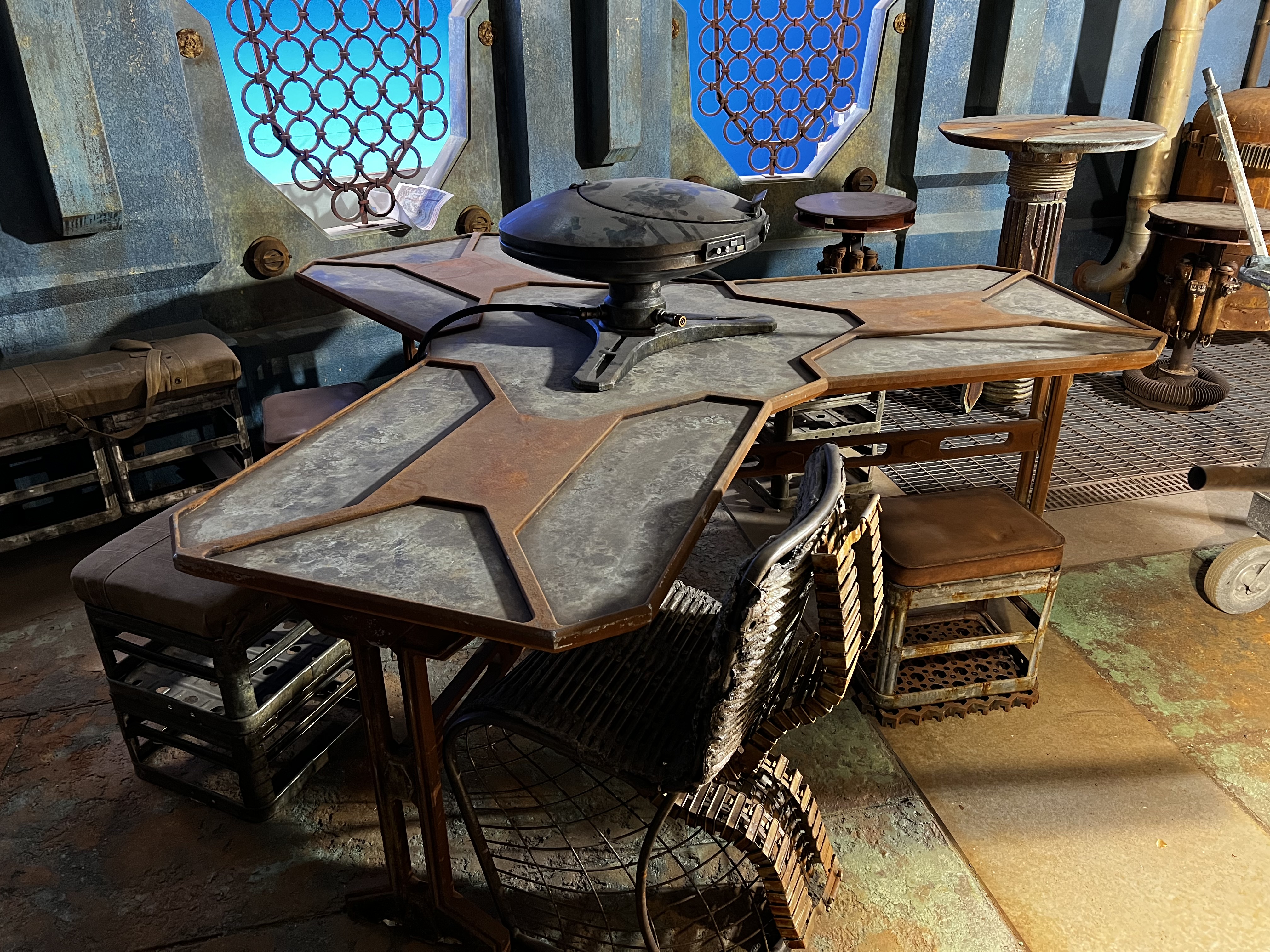 Knowhere BBQ table setup