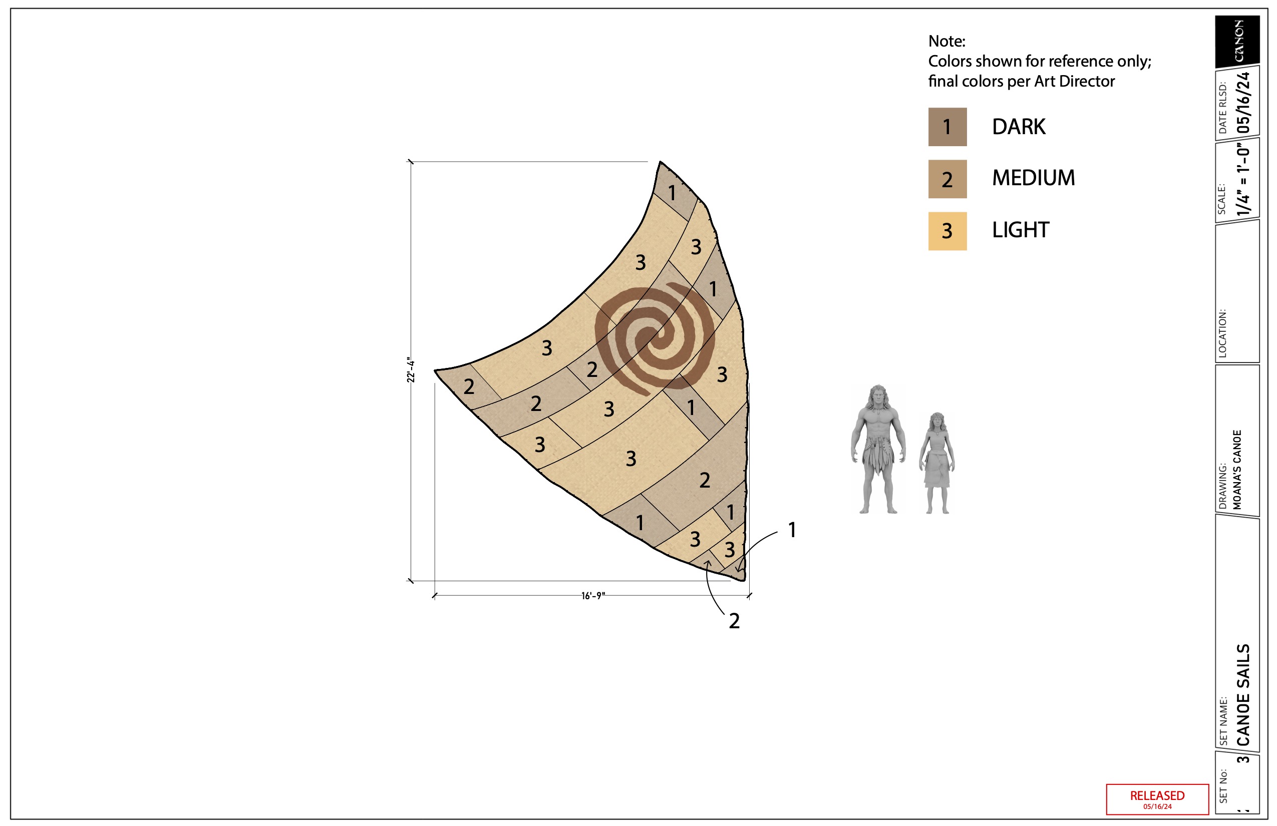 Sail design worksheet