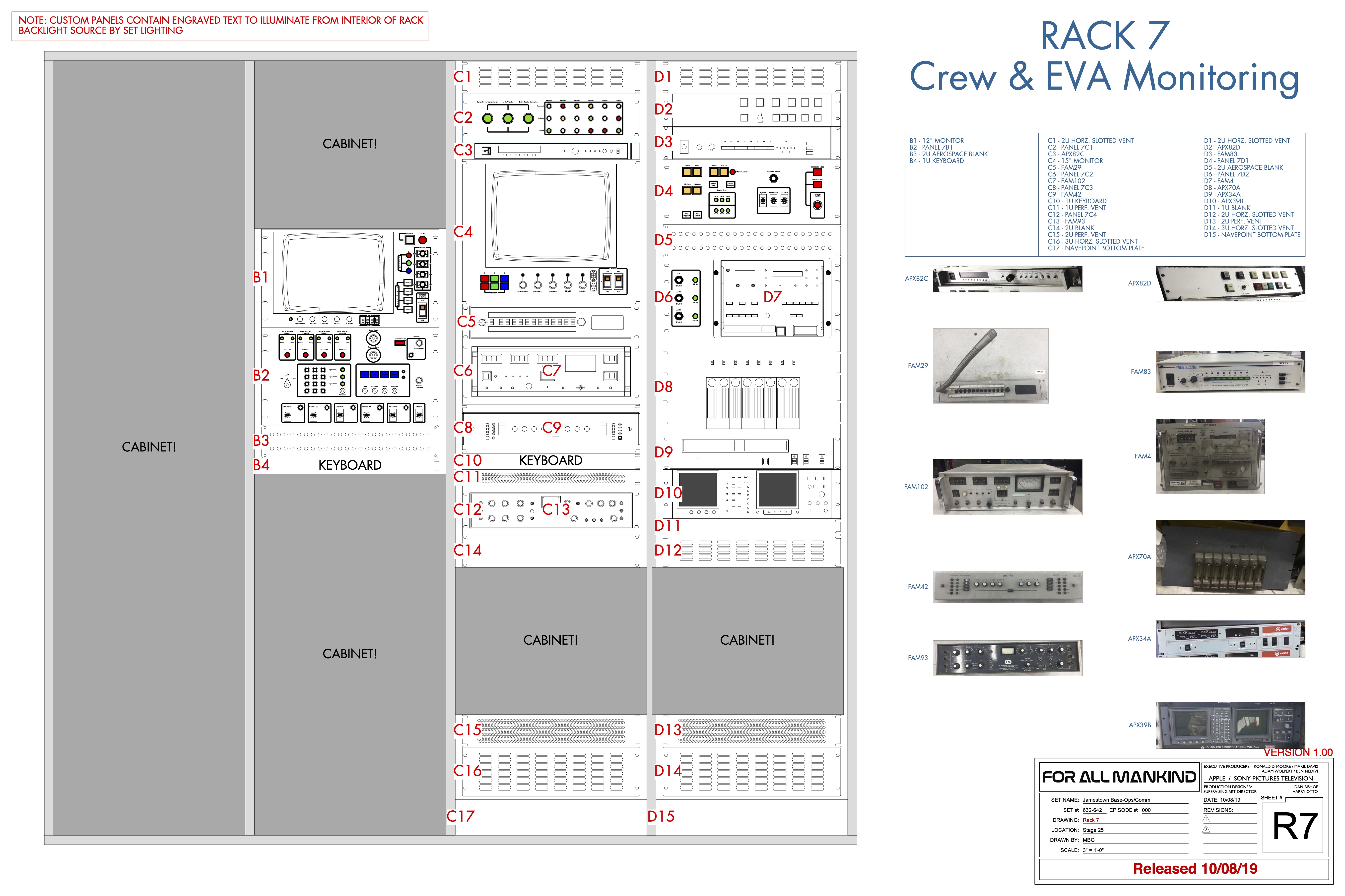 Component system drawings