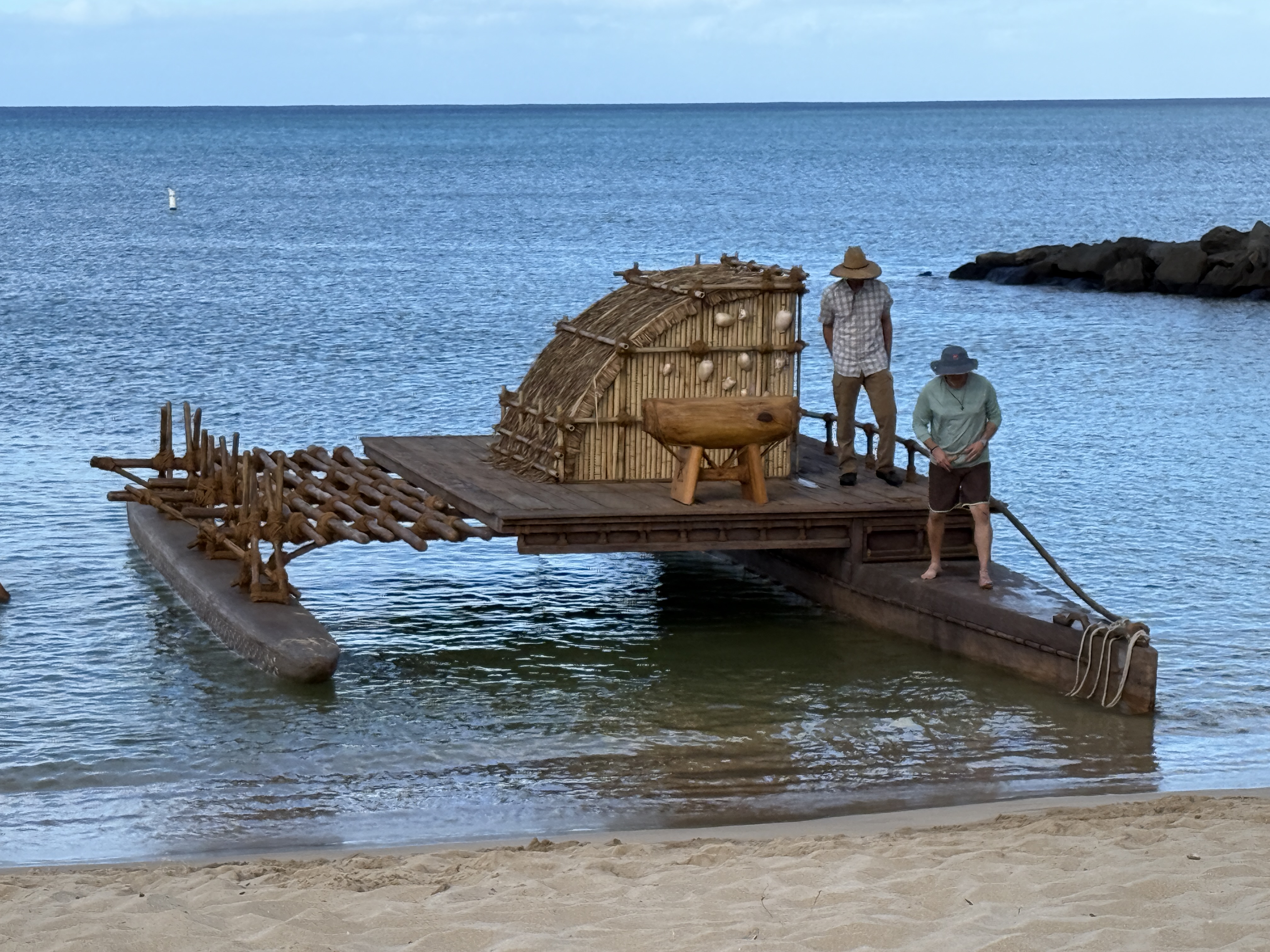 Navigator canoe in Hawaii