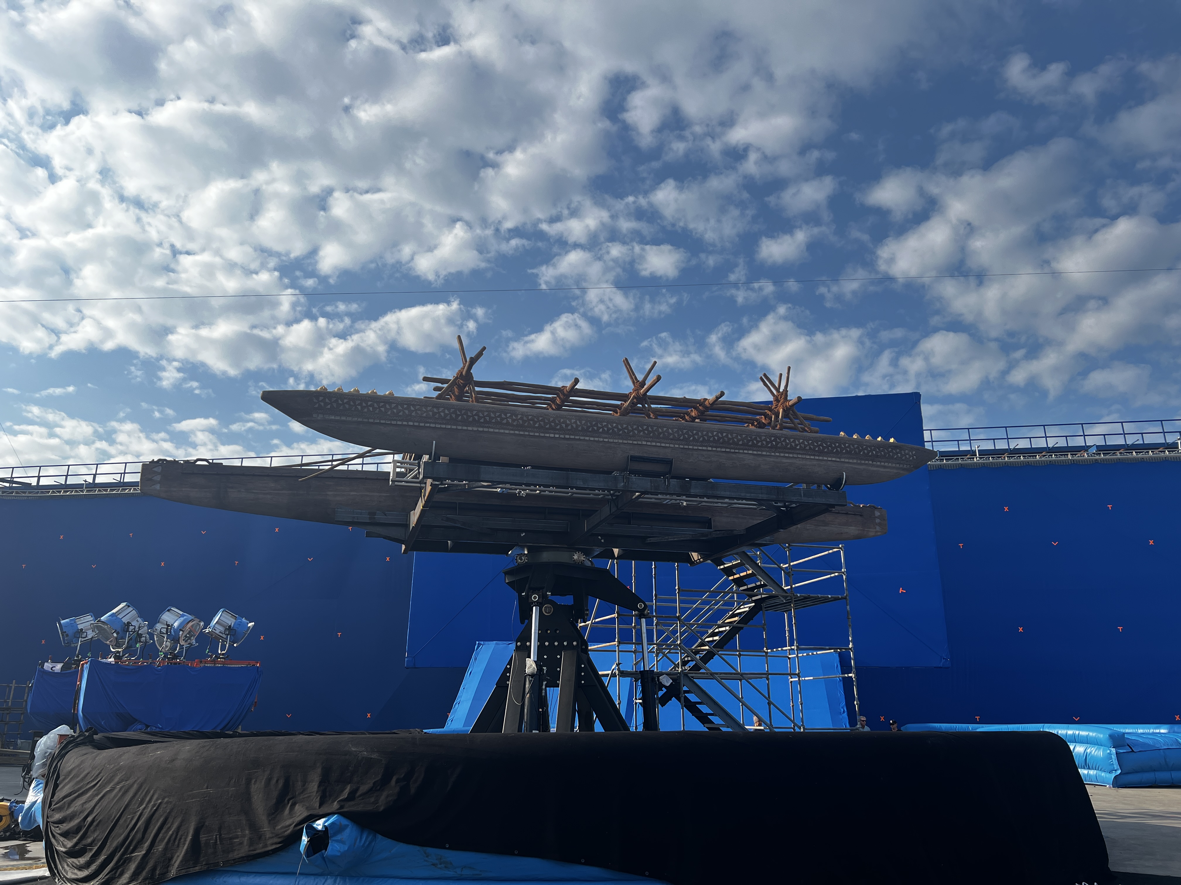 Navigator on motion base