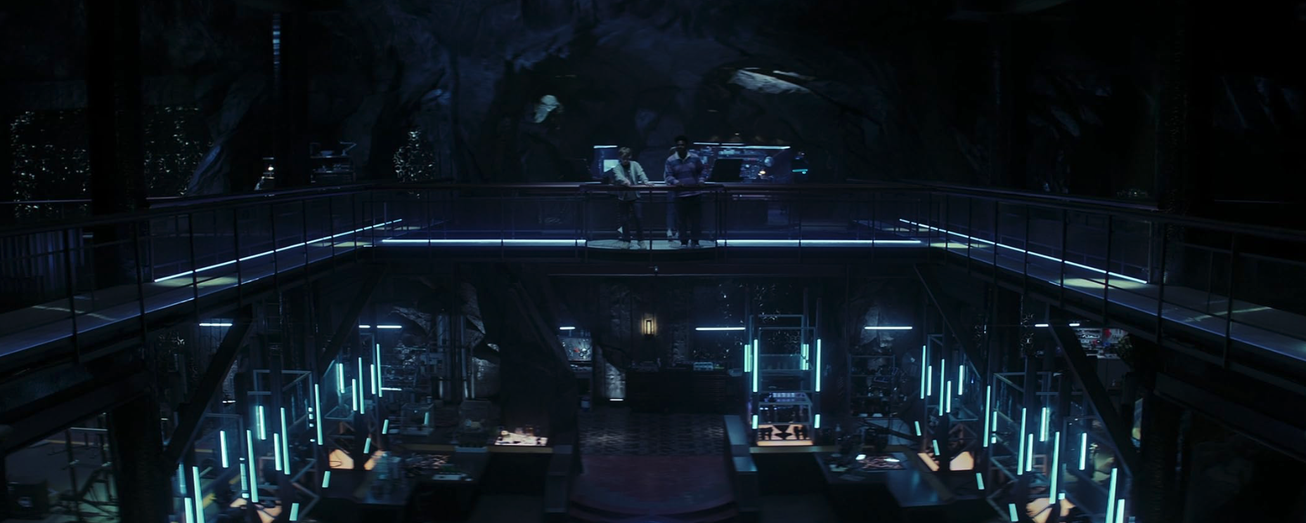 Wide overview demonstrating the complete scale and immersive environment of the finished headquarters