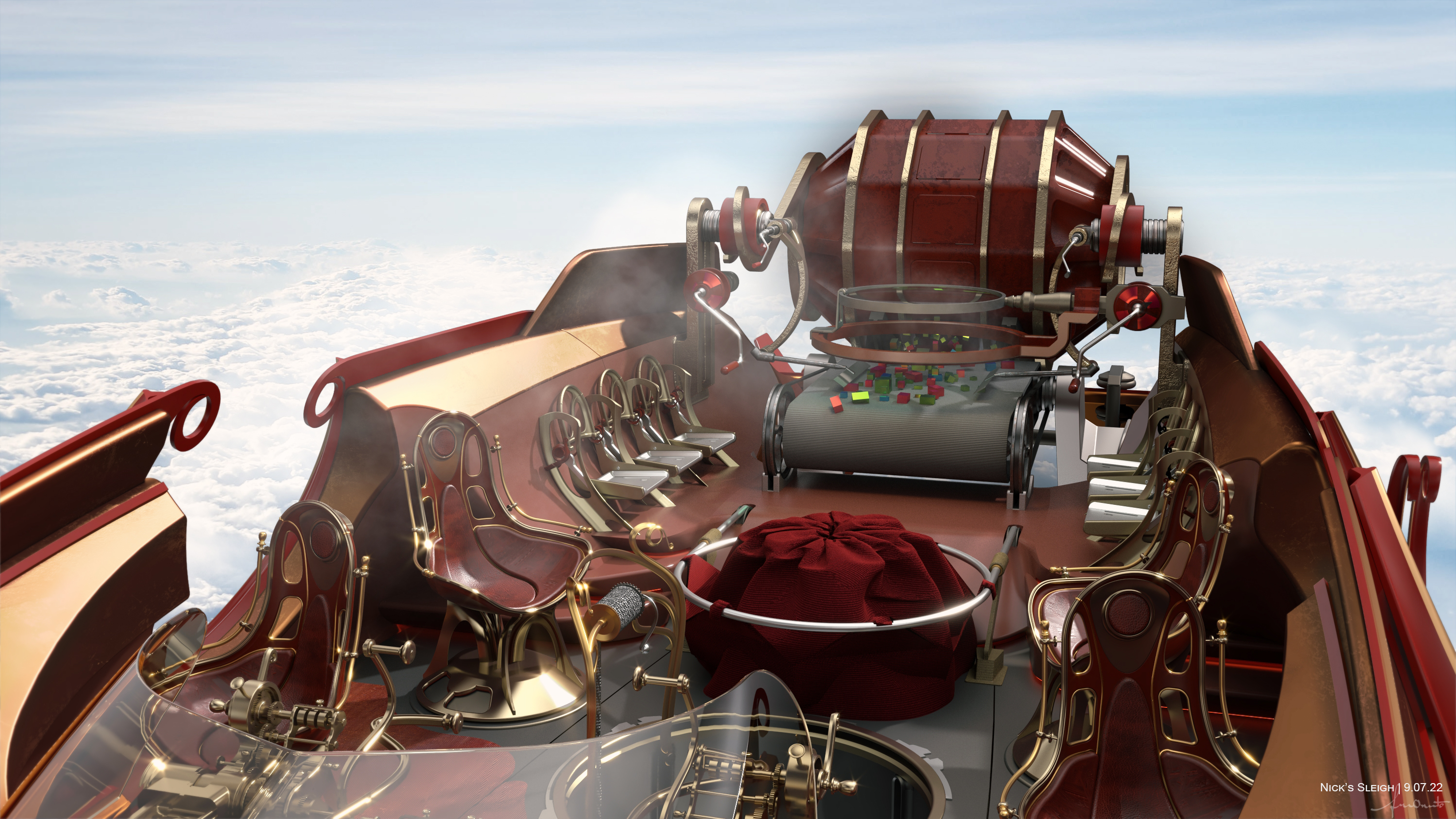 Sleigh Interior Concept