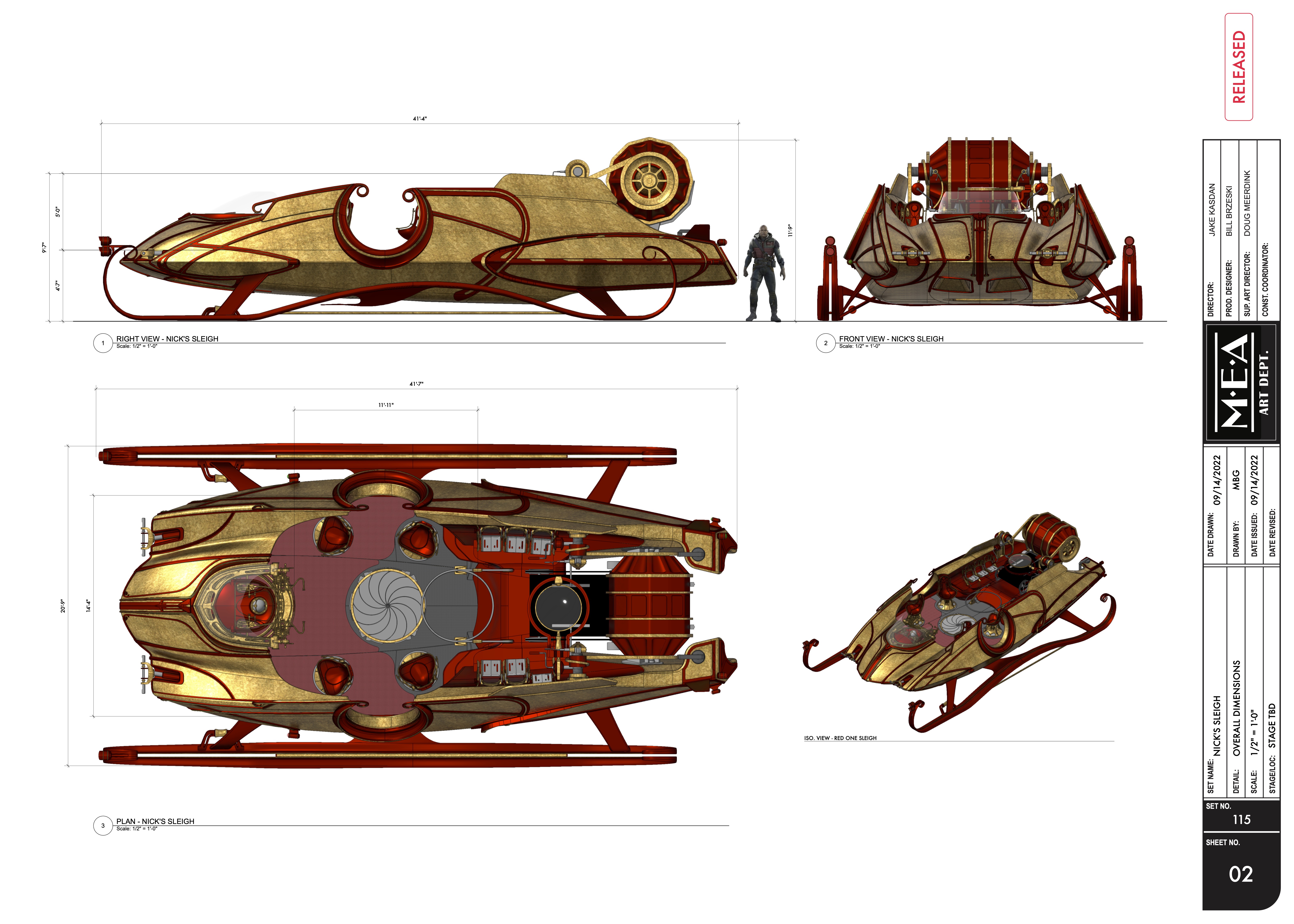 Sleigh Technical Plans